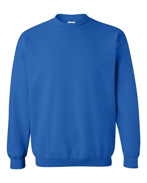 heather royal blue sweatshirt