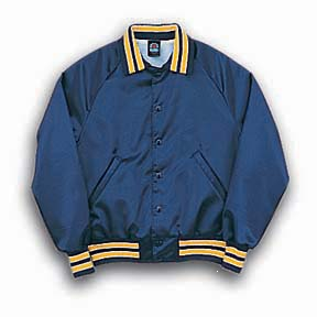 Navy satin jacket on sale
